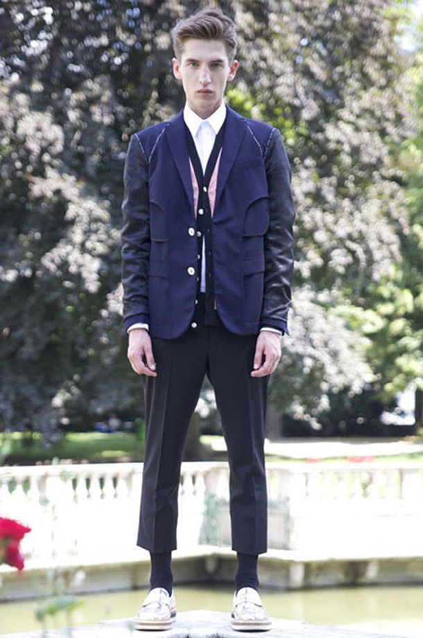 เสื้อผ้าผู้ชายแฟชั่นรับลมร้อน 2014 Giuliano Fujiwara